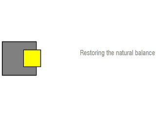 RESTORING THE NATURAL BALANCE logo
