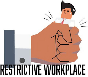 RESTRICTIVE WORKPLACE logo