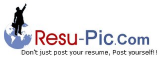 RESU-PIC.COM DON'T JUST POST YOUR RESUME, POST YOURSELF!! logo