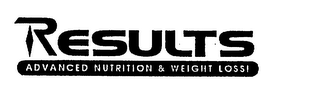 RESULTS ADVANCED NUTRITION & WEIGHT LOSS! logo
