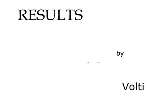 RESULTS BY VOLTI logo