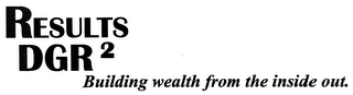 RESULTS DGR2 BUILDING WEALTH FROM THE INSIDE OUT. logo