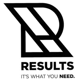 RESULTS IT'S WHAT YOU NEED. logo