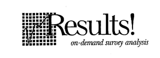 RESULTS! ON-DEMAND SURVEY ANALYSIS logo