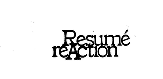 RESUME REACTION logo