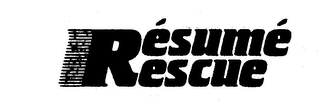 RESUME RESCUE logo