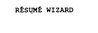 RESUME WIZARD logo