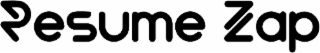 RESUME ZAP logo