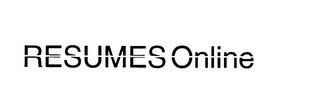 RESUMES ONLINE logo