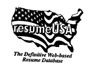 RESUMEUSA THE DEFINITIVE WEB-BASED RESUME DATABASE logo