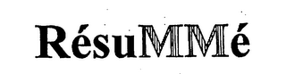 RESUMME logo
