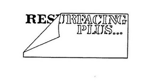RESURFACING PLUS... logo