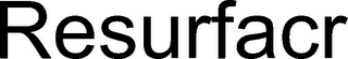 RESURFACR logo