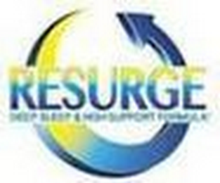 RESURGE DEEP SLEEP & HGH SUPPORT FORMULA logo