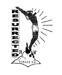 RESURRECTED RW ROMANS 6.4 logo