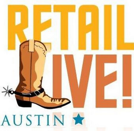 RETAIL LIVE! AUSTIN logo