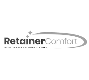 RETAINER COMFORT WORLD CLASS RETAINER CLEANER logo