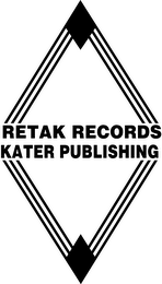 RETAK RECORDS KATER PUBLISHING logo