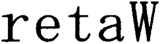RETAW logo