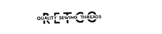 RETCO QUALITY SEWING THREADS logo