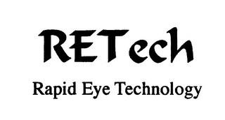 RETECH RAPID EYE TECHNOLOGY logo