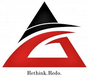 RETHINK.REDO. A G logo