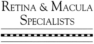 RETINA & MACULA SPECIALISTS logo
