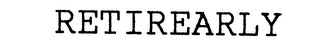 RETIREARLY logo