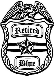 RETIRED BLUE logo