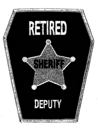 RETIRED DEPUTY SHERIFF logo
