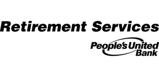 RETIREMENT SERVICES PEOPLE'S UNITED BANK logo