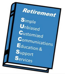 RETIREMENT SIMPLE UNBIASED CUSTOMIZED COMMUNICATIONS EDUCATION & SUPPORT SERVICES logo