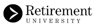 RETIREMENT UNIVERSITY logo
