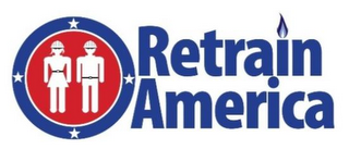 RETRAIN AMERICA logo