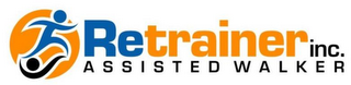 RETRAINER INC. ASSISTED WALKER logo