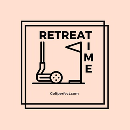 RETREAT TIME GOLFPERFECT.COM logo