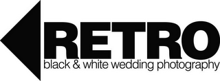 RETRO BLACK & WHITE WEDDING PHOTOGRAPHY logo