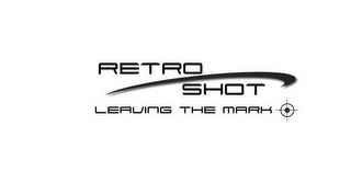 RETRO SHOT LEAVING THE MARK logo