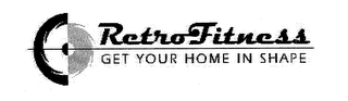 RETROFITNESS GET YOUR HOME IN SHAPE logo