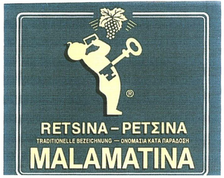 RETSINA - PETEINA MALAMATINA logo