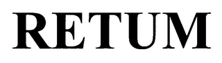 RETUM logo
