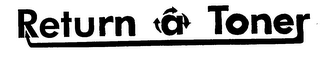 RETURN A TONER logo
