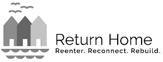 RETURN HOME REENTER. RECONNECT. REBUILD. logo