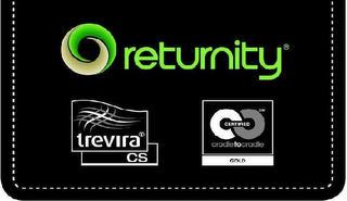 RETURNITY TREVIRA CS CERTIFIED CRADLETOCRADLE GOLD logo
