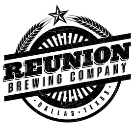 REUNION BREWING COMPANY · DALLAS · TEXAS · logo