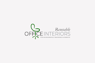 REUSABLE OFFICE INTERIORS YOUR ENVIRONMENTALLY RESPONSIBLE ALTERNATIVE logo