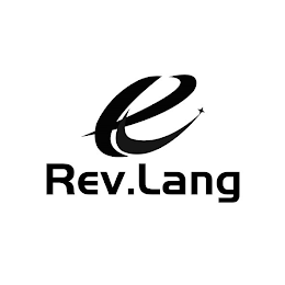 REV. LANG logo