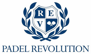 REV PADEL REVOLUTION logo