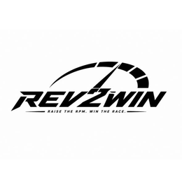 REV2WIN RAISE THE RPM WIN THE RACE logo