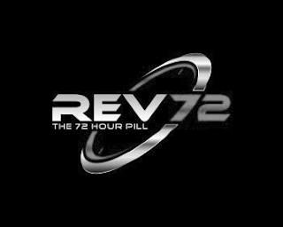 REV72 THE 72 HOUR PILL logo